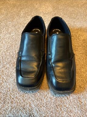 Sonoma Black Boys Slip-On Dress Shoes